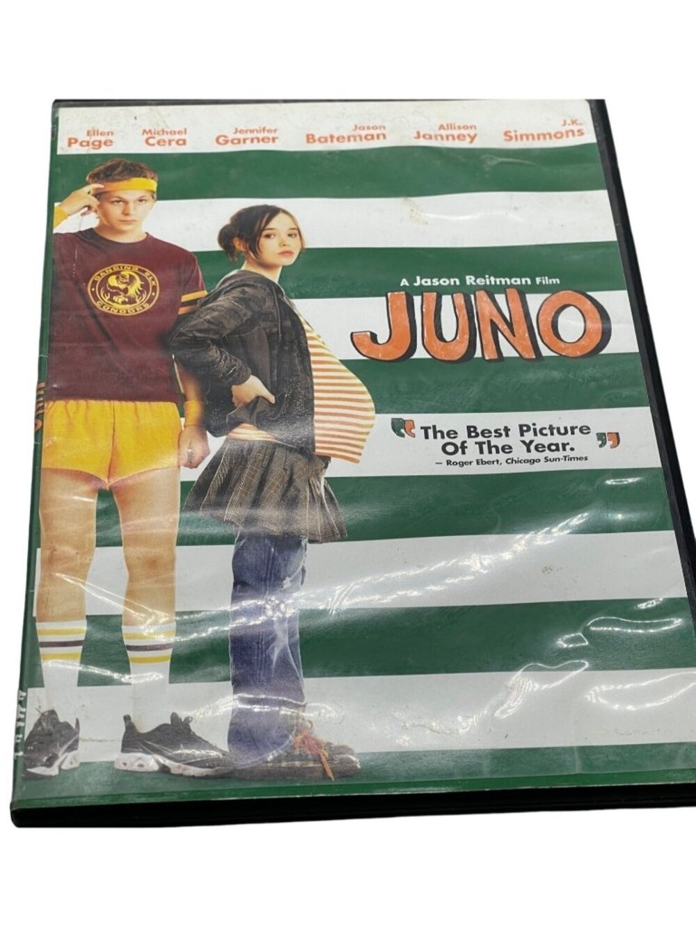 Juno DVD English 20th century Ellen Page Michael Cera Jennifer Garner READ